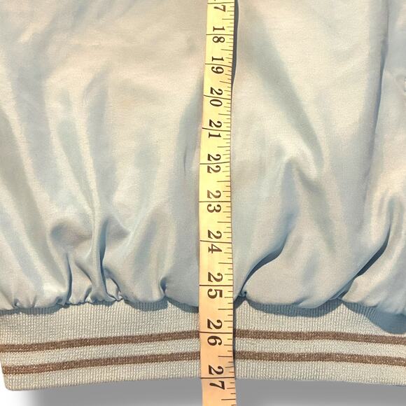 Vintage Guru Sweatshirt Men's Sz Large Sportswear Canadian Powder Blue Softshell - Picture 7 of 7